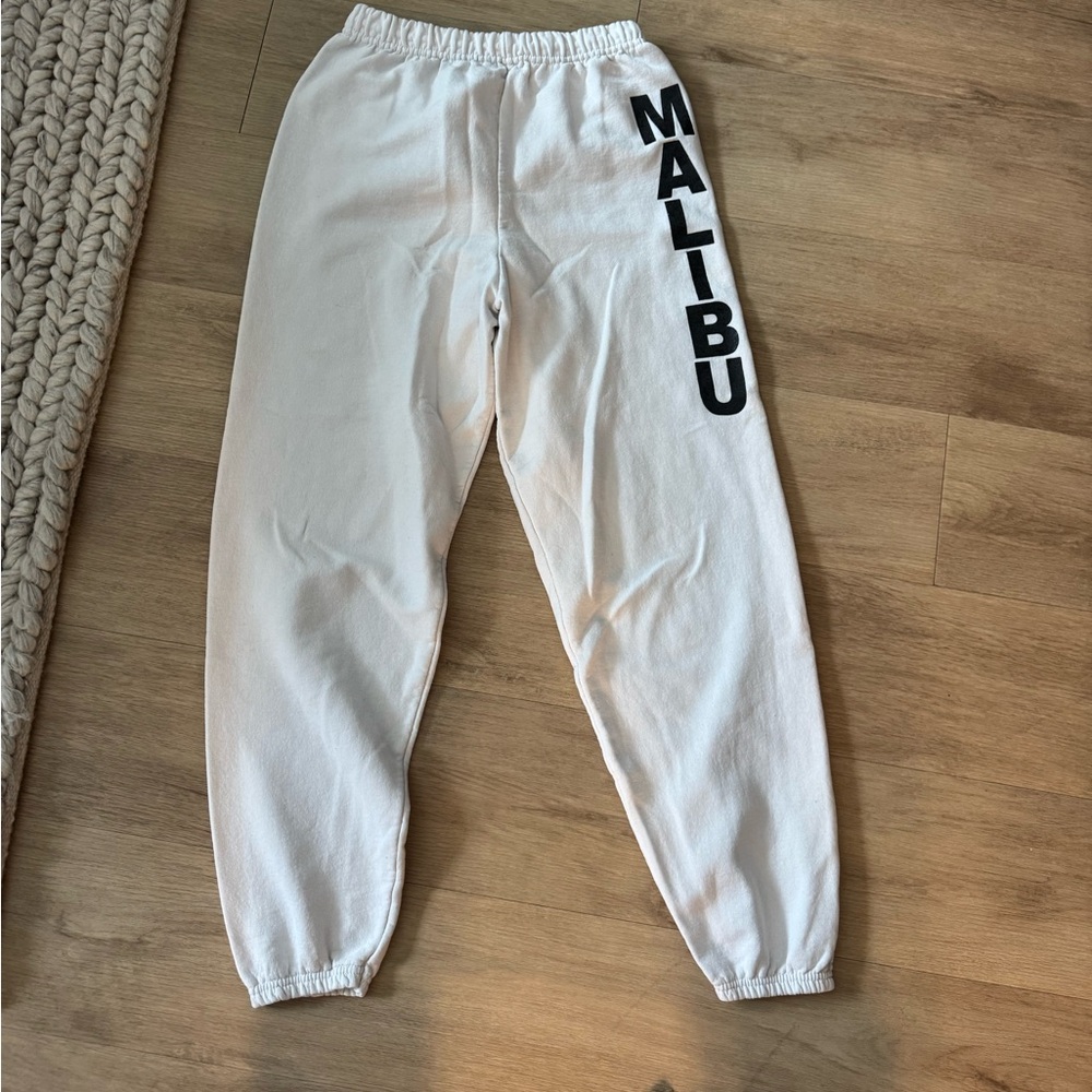 Malibu White Sweatpants